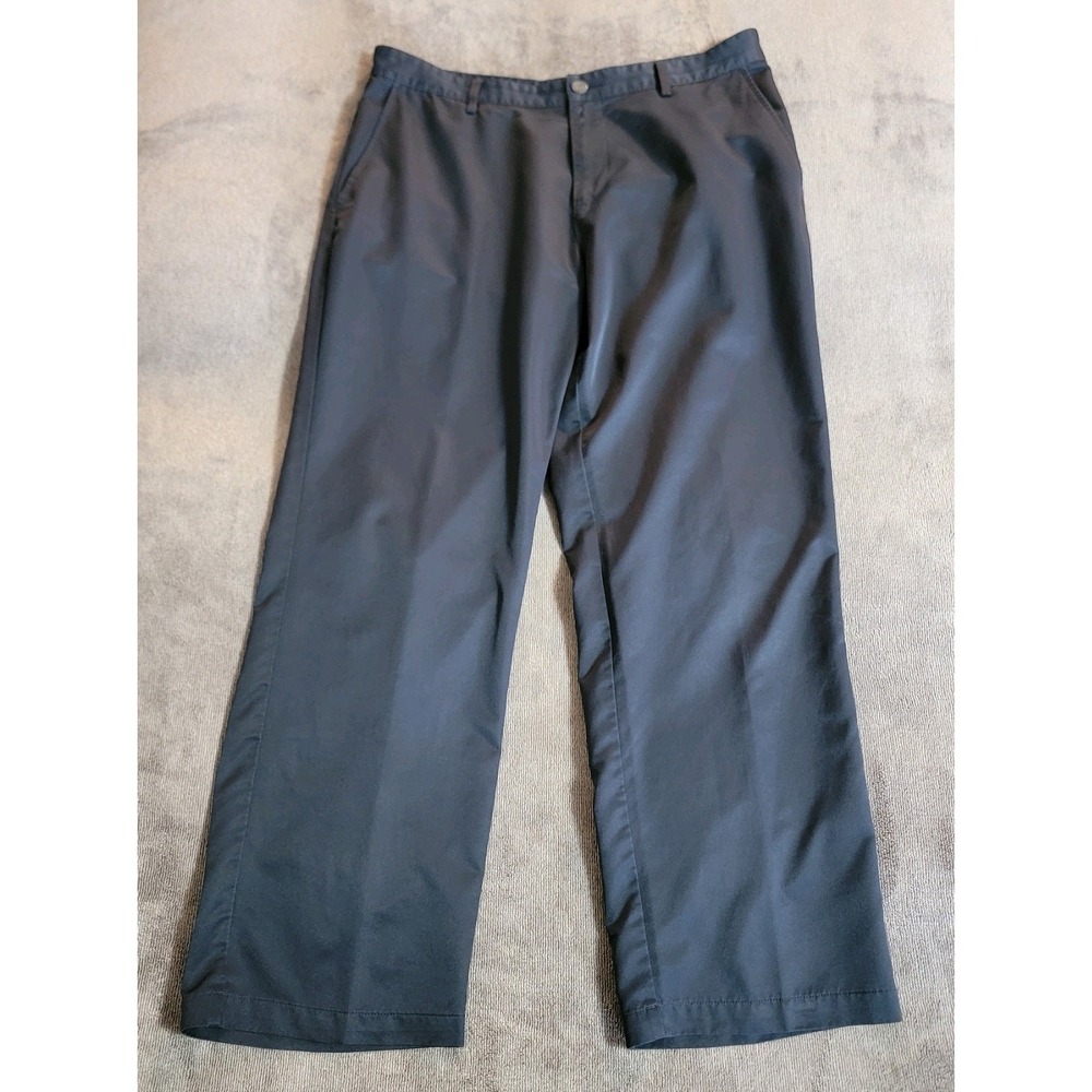 adidas Climalite Performance Navy Blue Stretch Golf Pants‎ Size 35x30